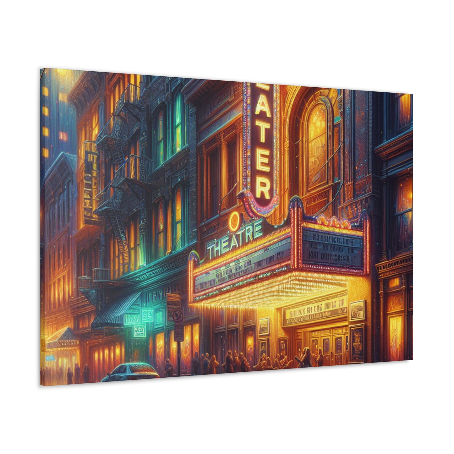 City of Illusions - Canvas