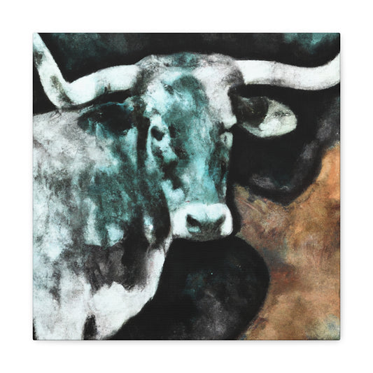 Texas Longhorn Majesty - Canvas