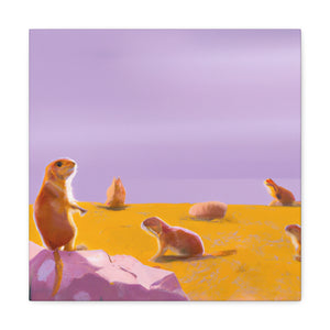 "Prairie Dog Surrealism" - Canvas