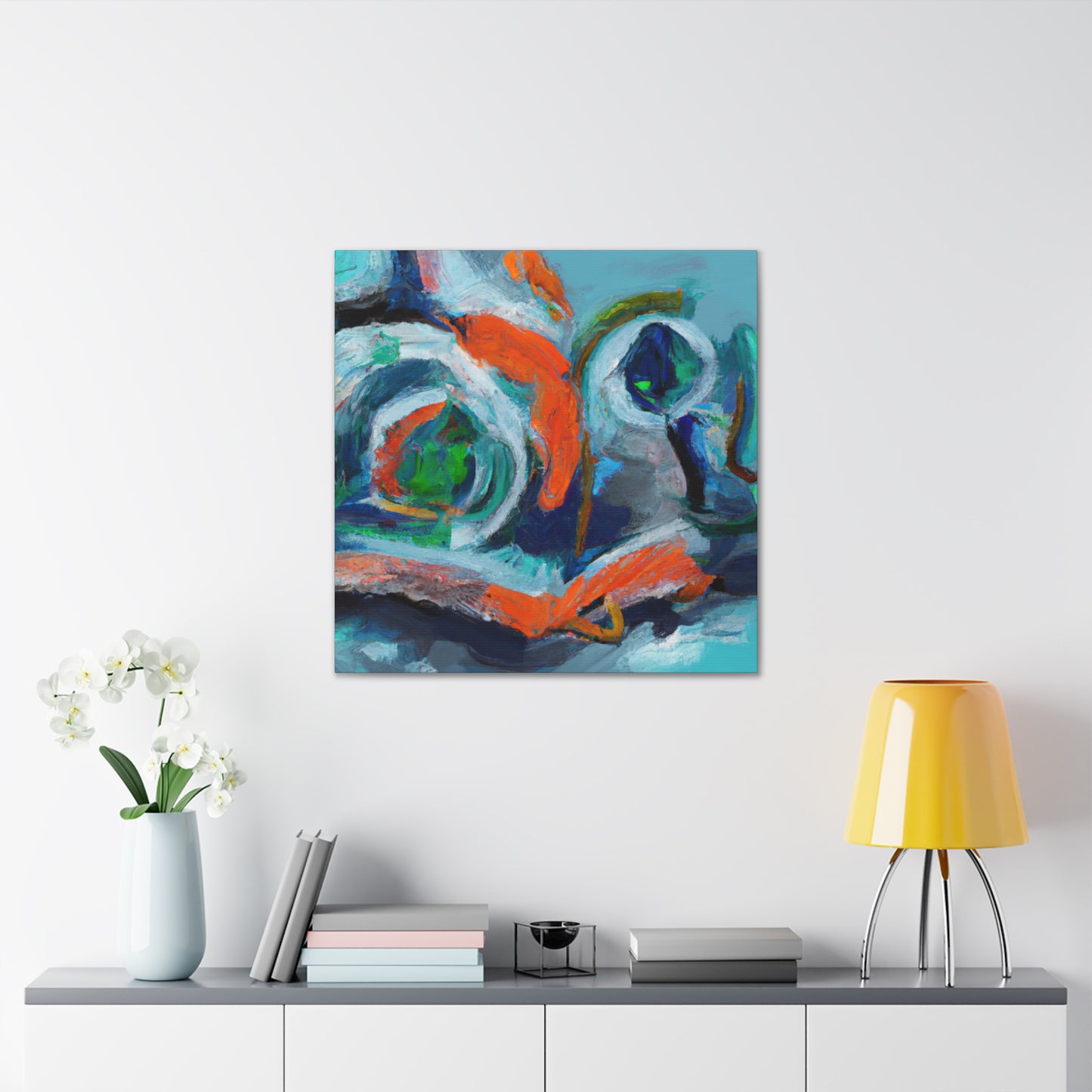 "Churning Ocean Symphony" - Canvas