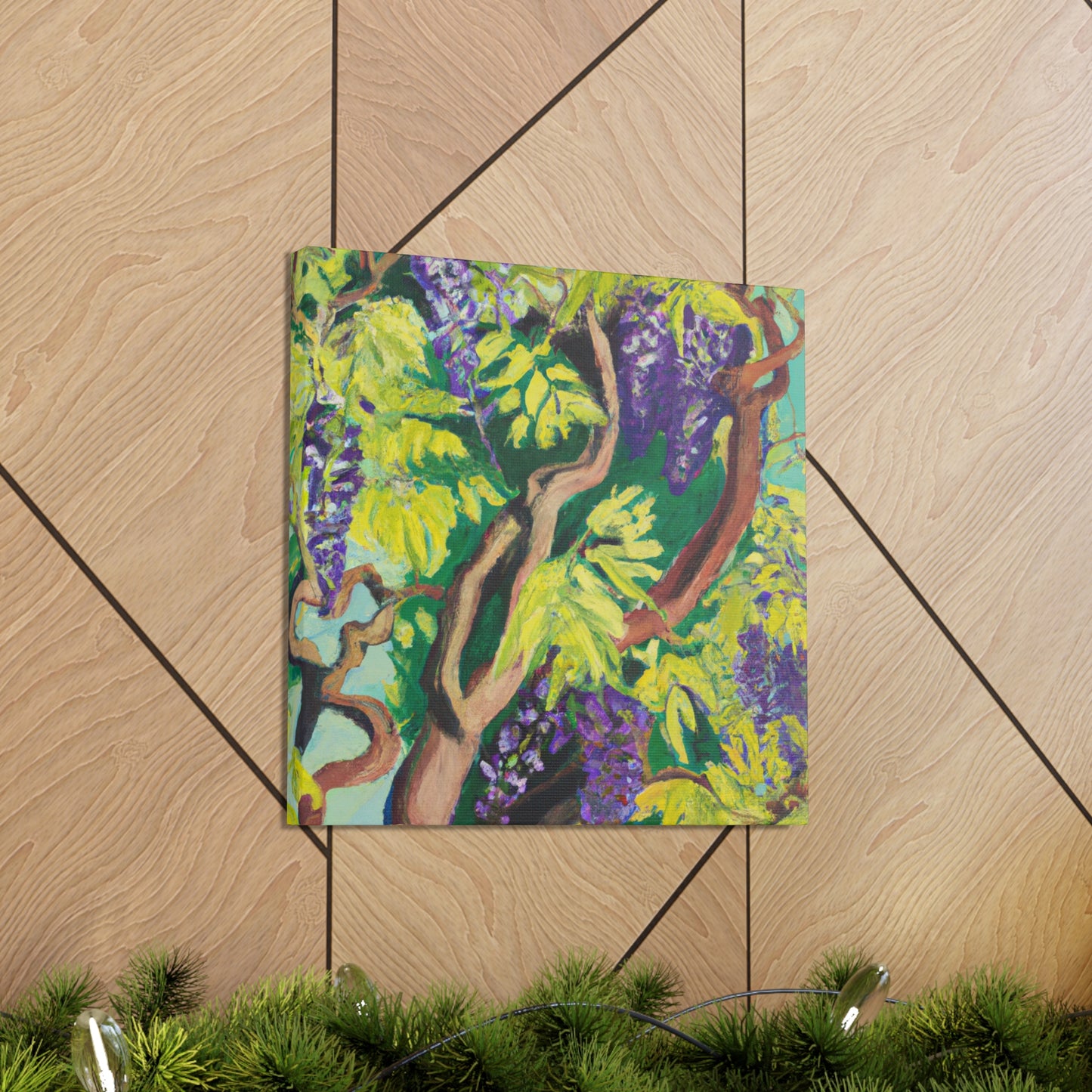 "Wisteria In Bloom" - Canvas