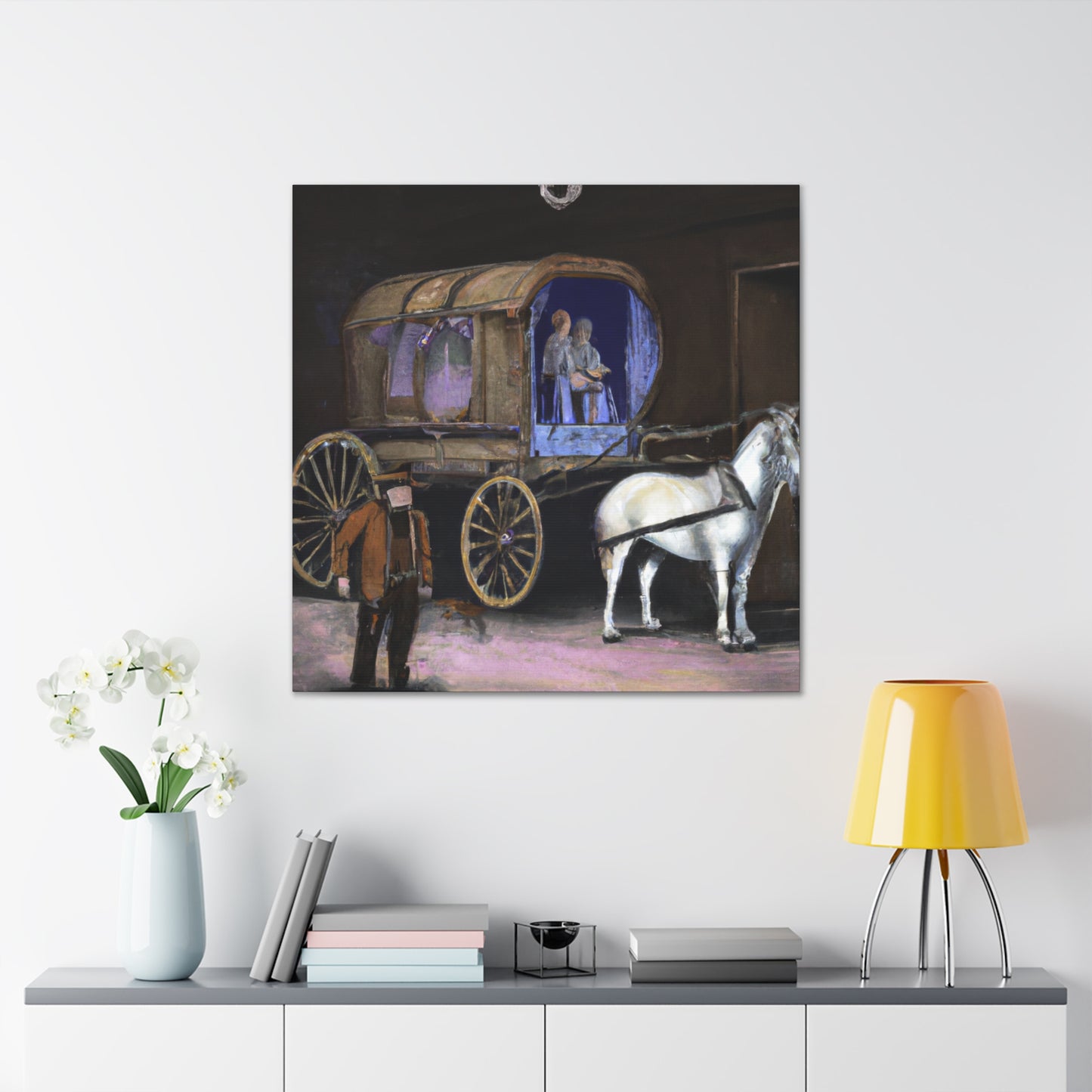 "Wagon of Splendor" - Canvas