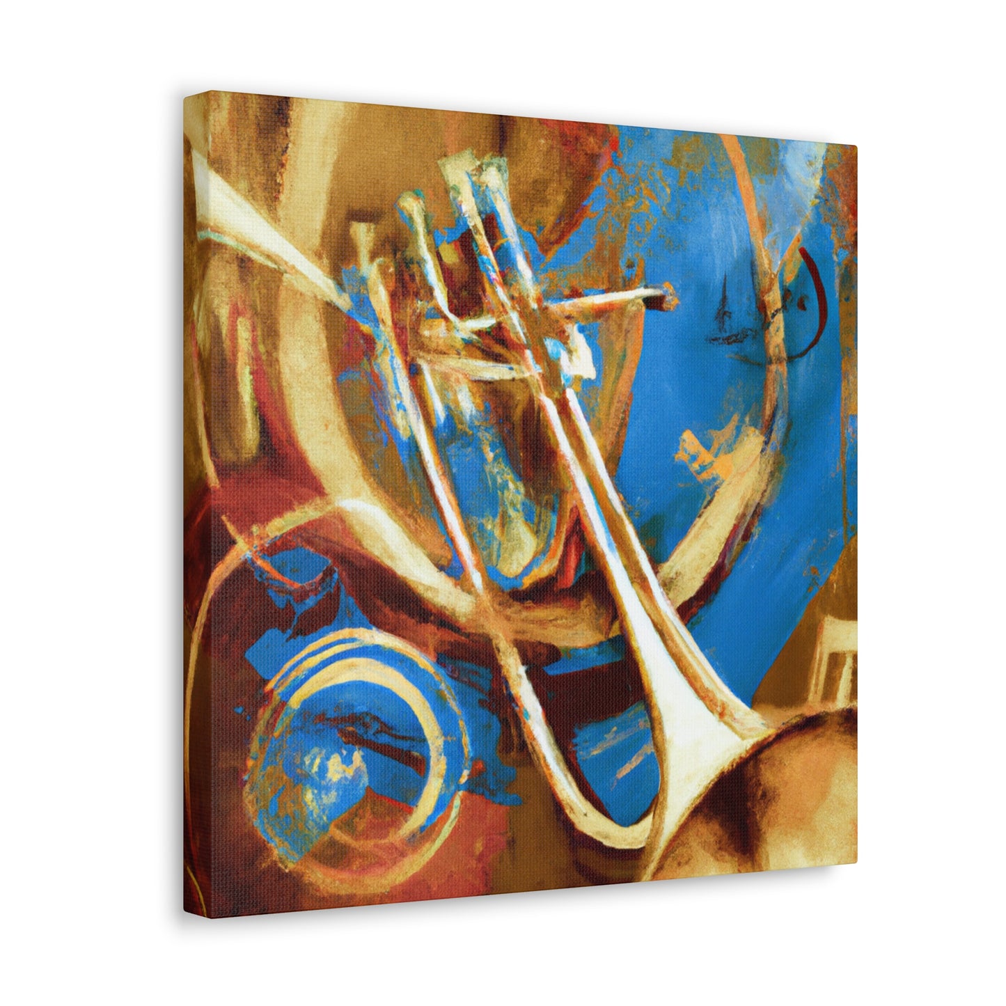 "Trombone in Transcendence" - Canvas