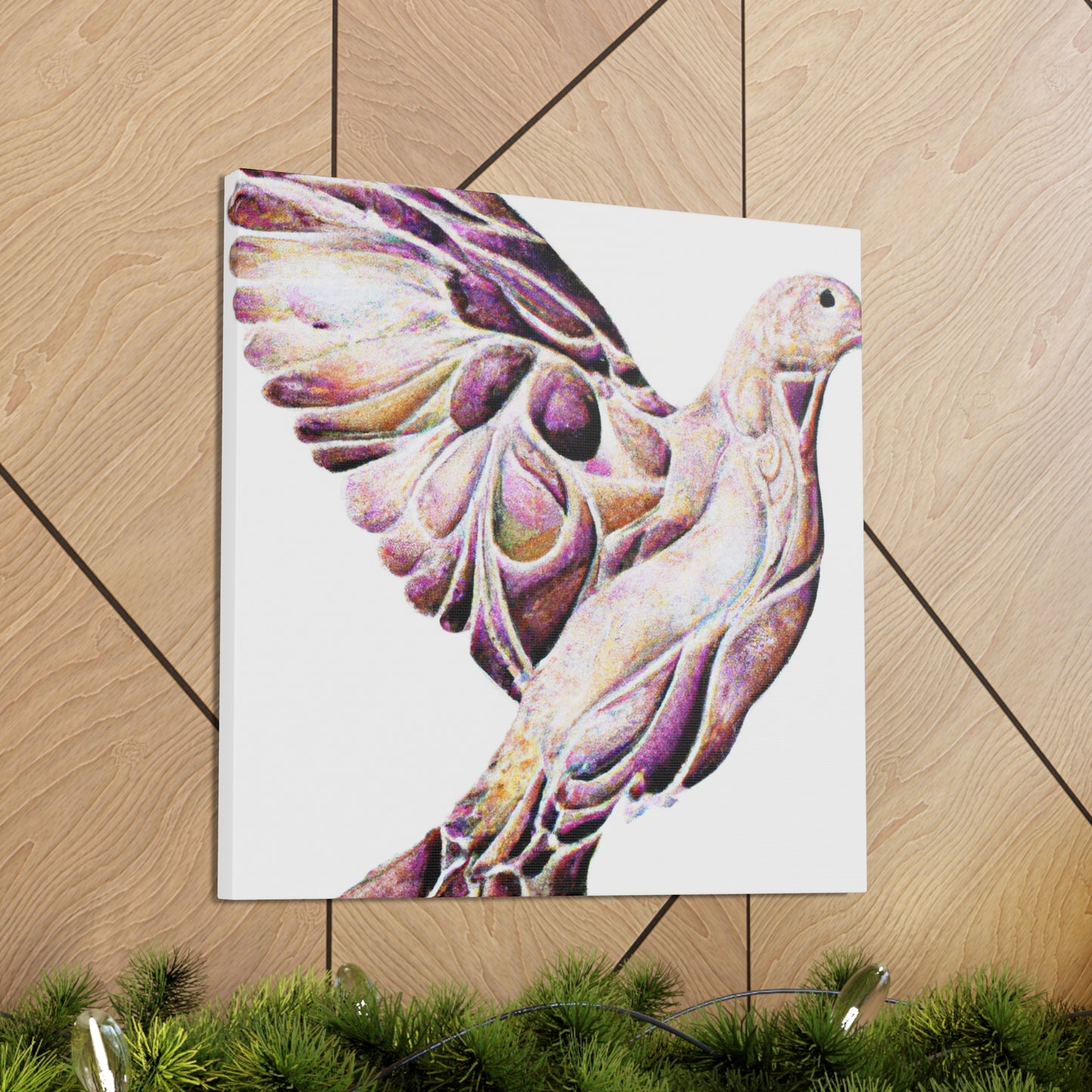 Mourning Dove Reflection - Canvas