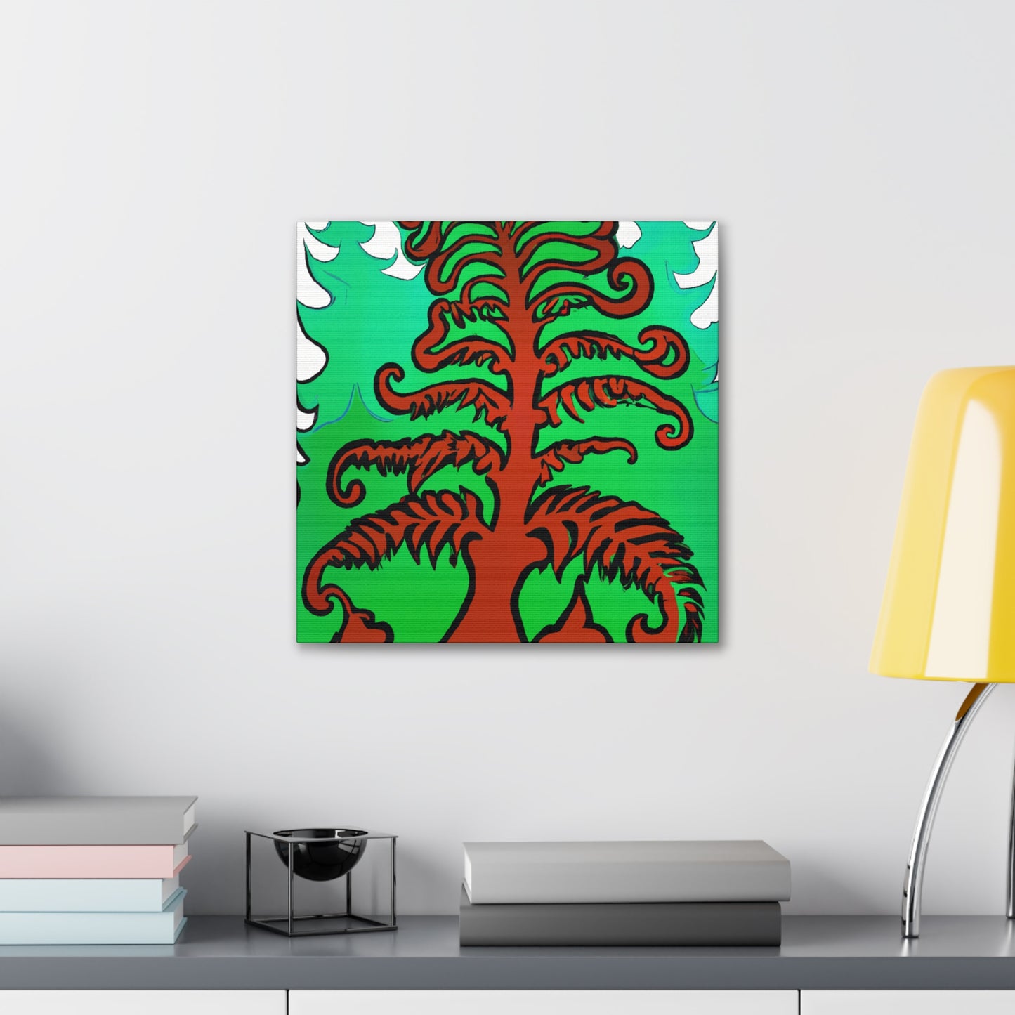 Redwood Majesty Awaits - Canvas