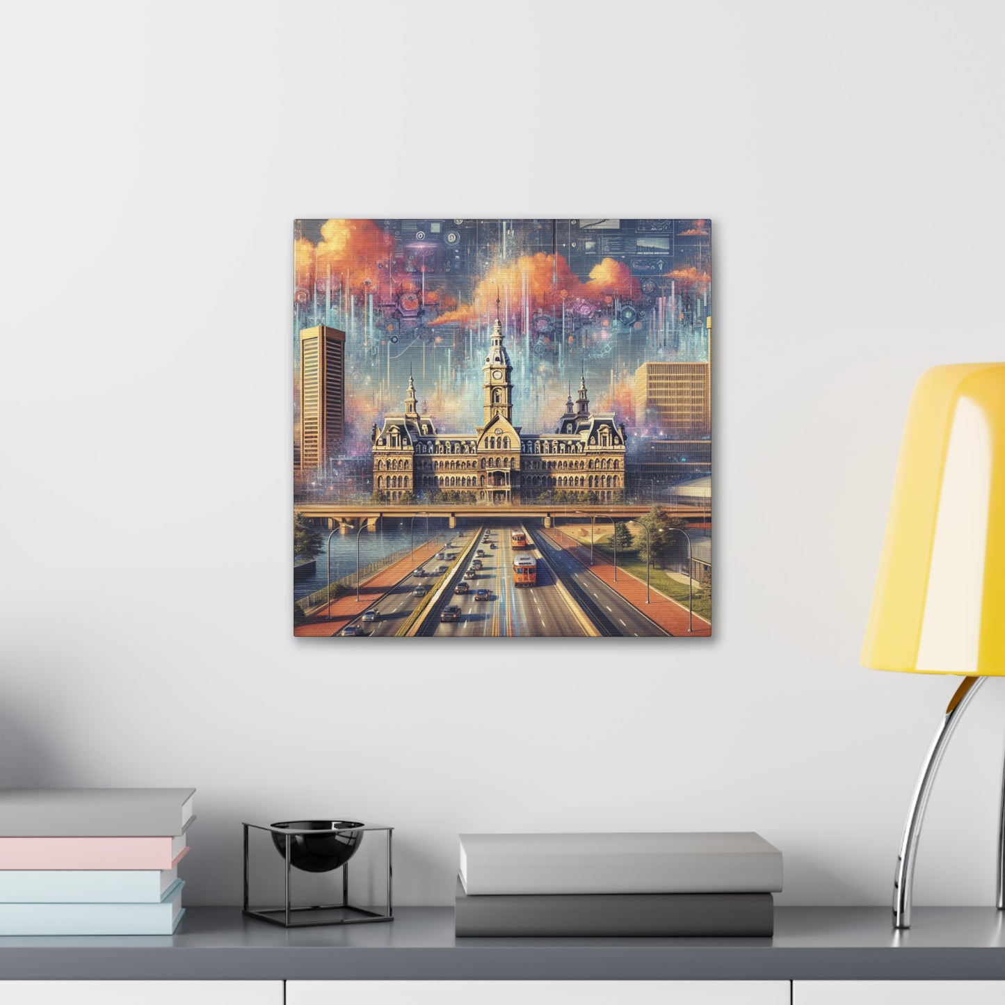 "Baltimore's Baroque Splendor" - Canvas