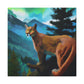 Majestic Cougar Captured - Canvas