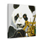 "Giant Panda Triumphant" - Canvas