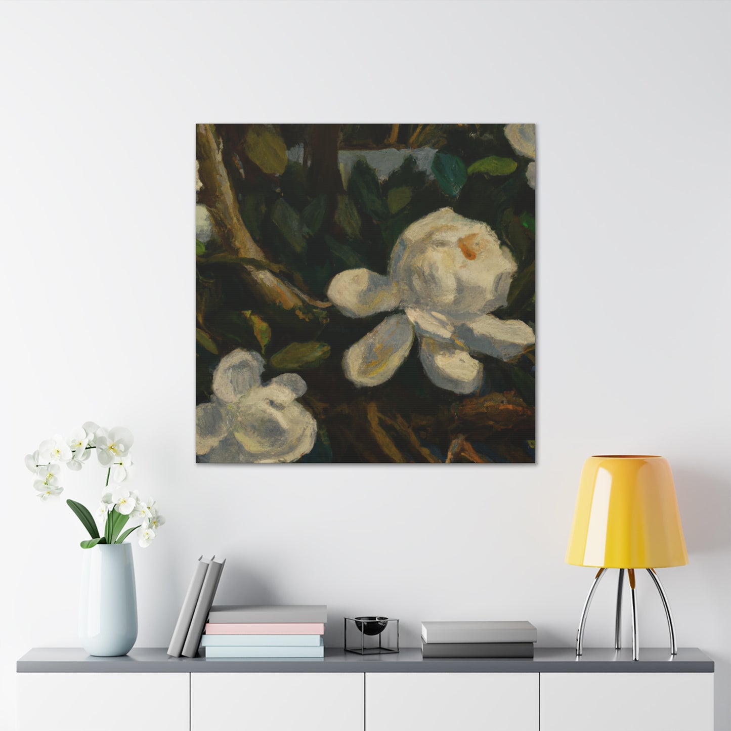 Gardenia Garden Splendor - Canvas