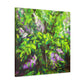 Lilacs in Impressionism - Canvas