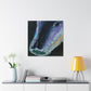 "Bowhead Whale Impressionism" - Canvas