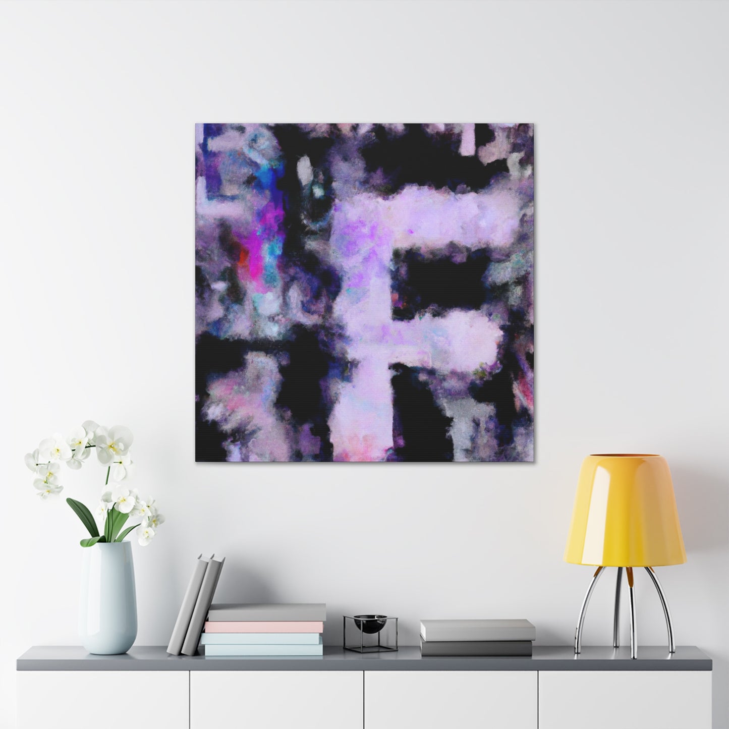 "Fury of Expressive Colors" - Canvas