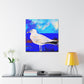 Seagulls Over Sea - Canvas