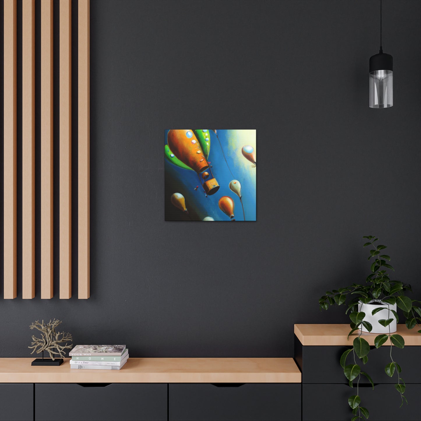 "Skyward Floating Dreams" - Canvas