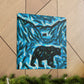 "Black Bear Abstracted" - Canvas