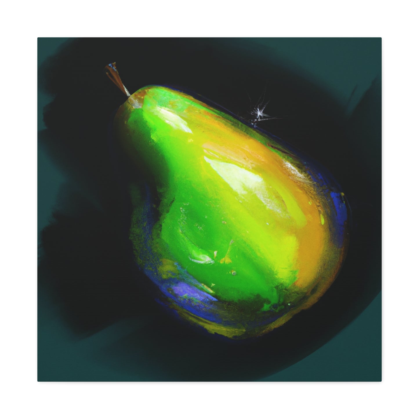 "Pear in Realism" - Canvas