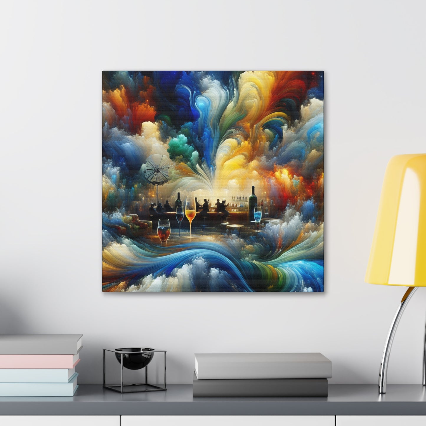 Smoky Sanctuary Serenade - Canvas