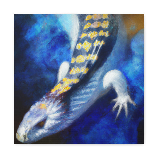 Blue Tongue Skink Dream - Canvas