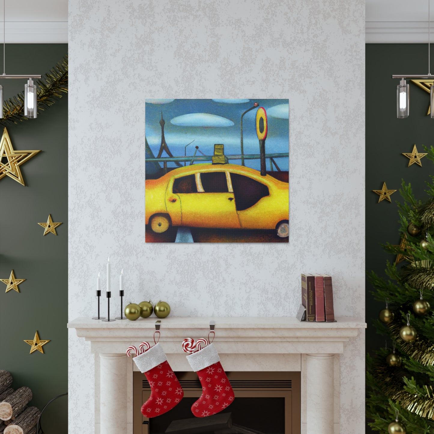 "Taxi of Dreams" - Canvas