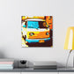 "Vintage Camper Van Bliss" - Canvas