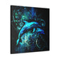 Dolphin's Glorious Dance - Canvas