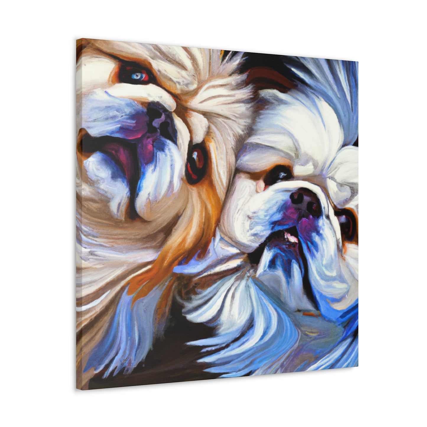 "Pekingese in Splendor" - Canvas