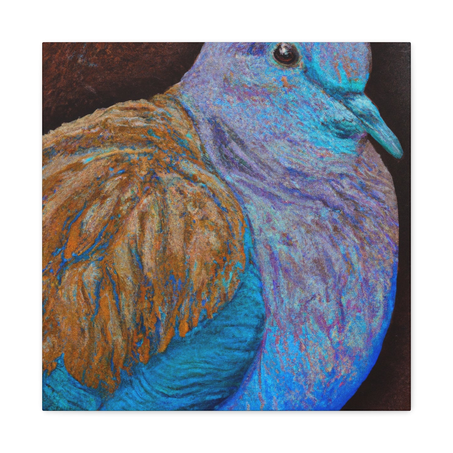 Mourning Dove Memorial Pic - Canvas