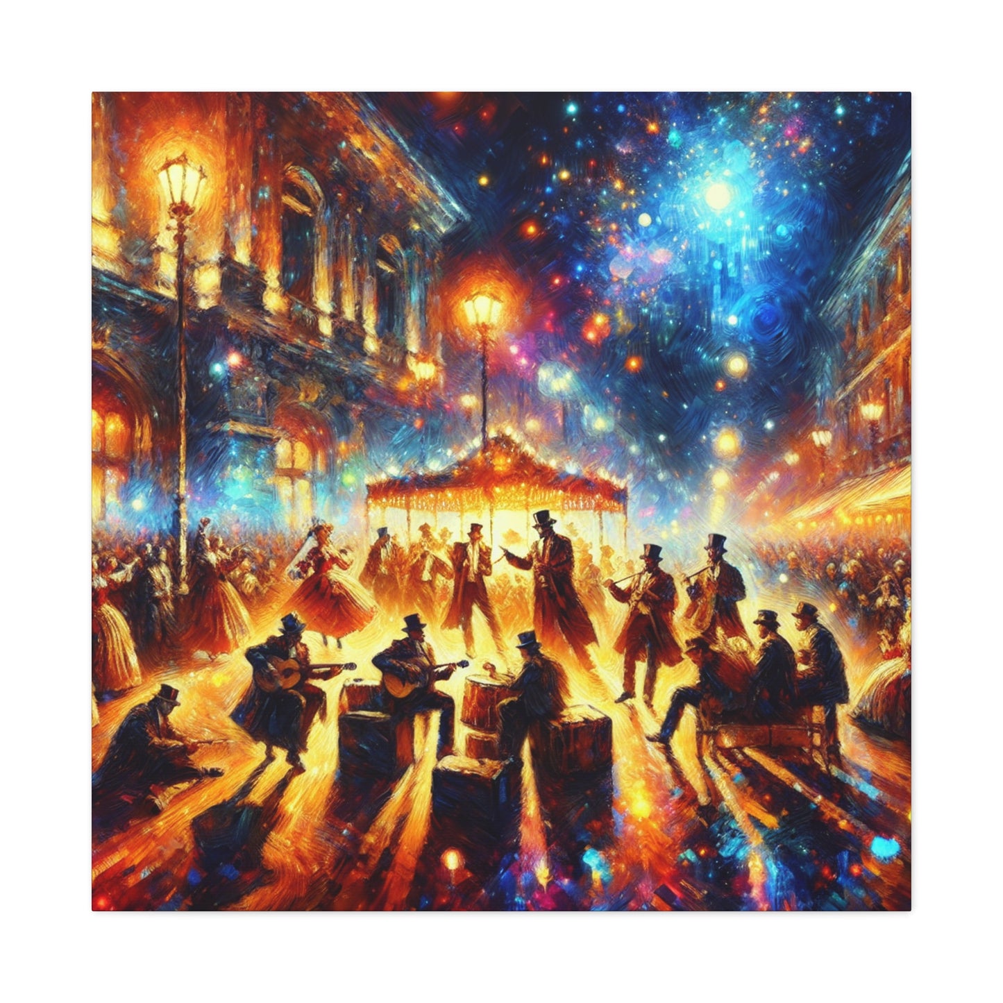 "Harmony of Urban Artistry" - Canvas