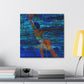 Gymnasts in Motion - Canvas