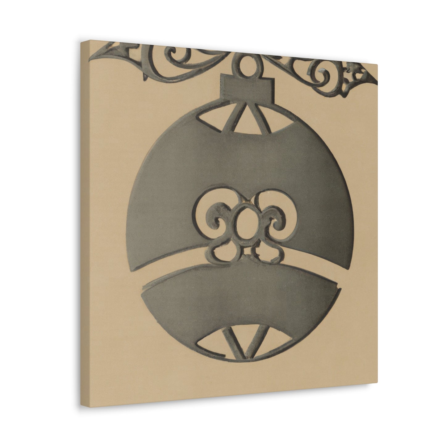 Festive Steampunk Ornament - Canvas