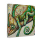 Veiled Chameleon Mystery - Canvas