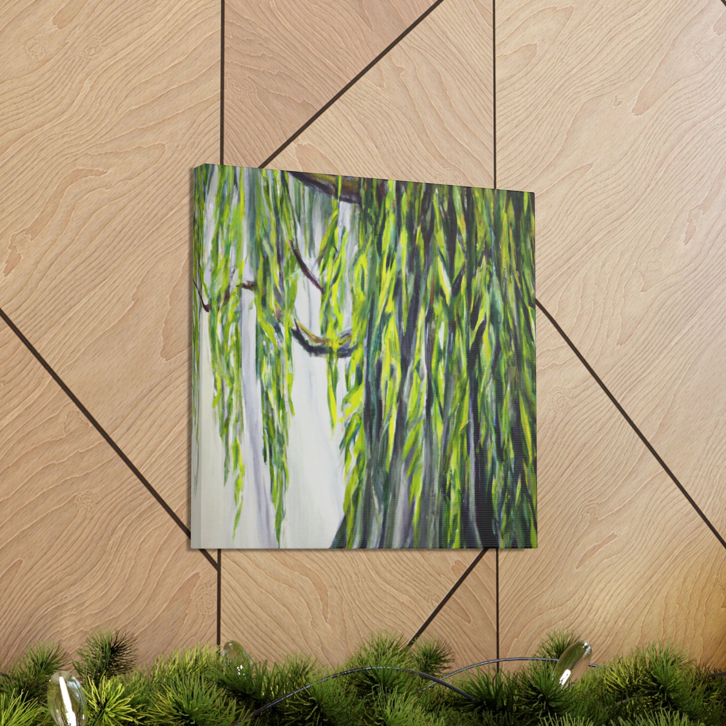 "The Singing Willow Tree" - Canvas