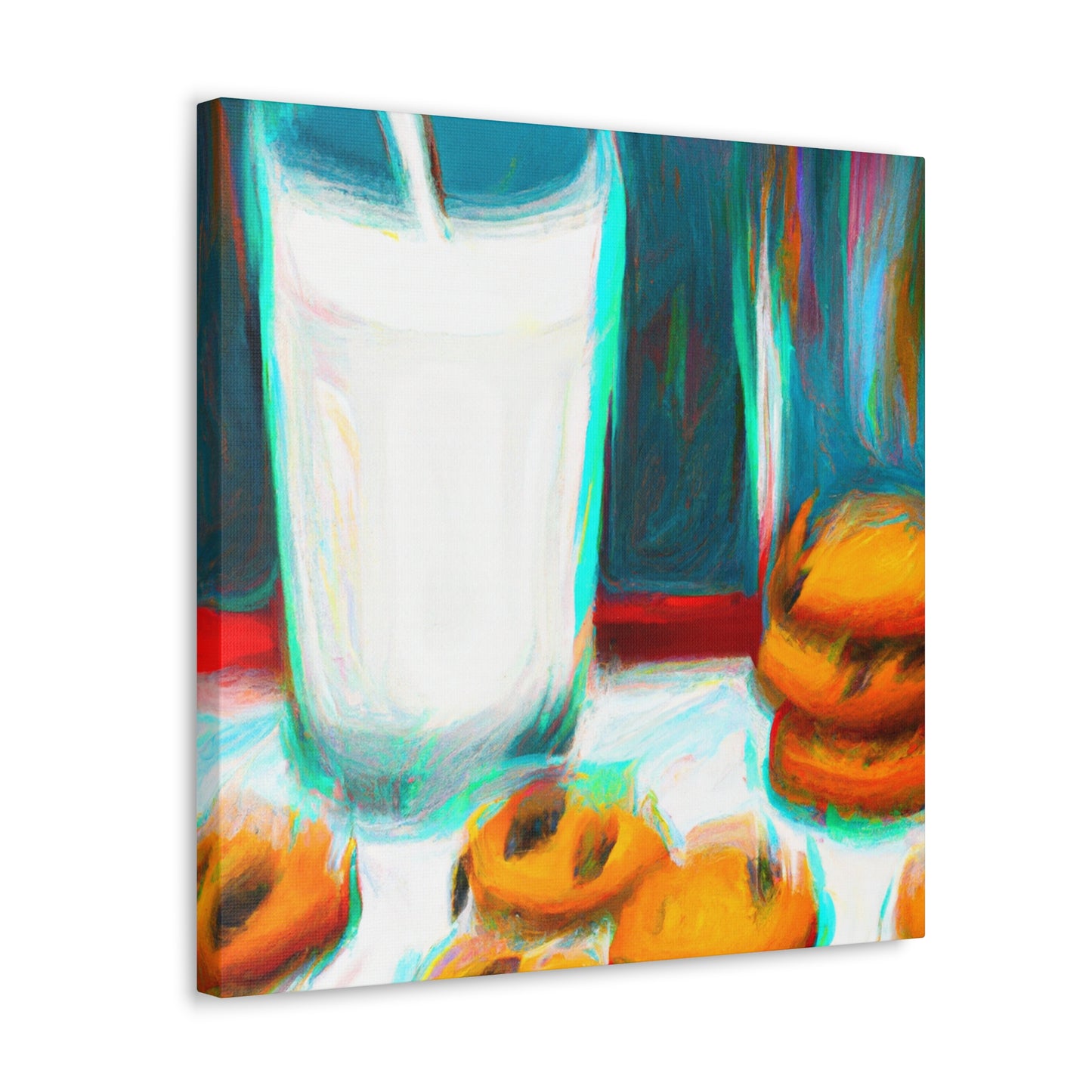 Milk and Cookie Treat - Canvas