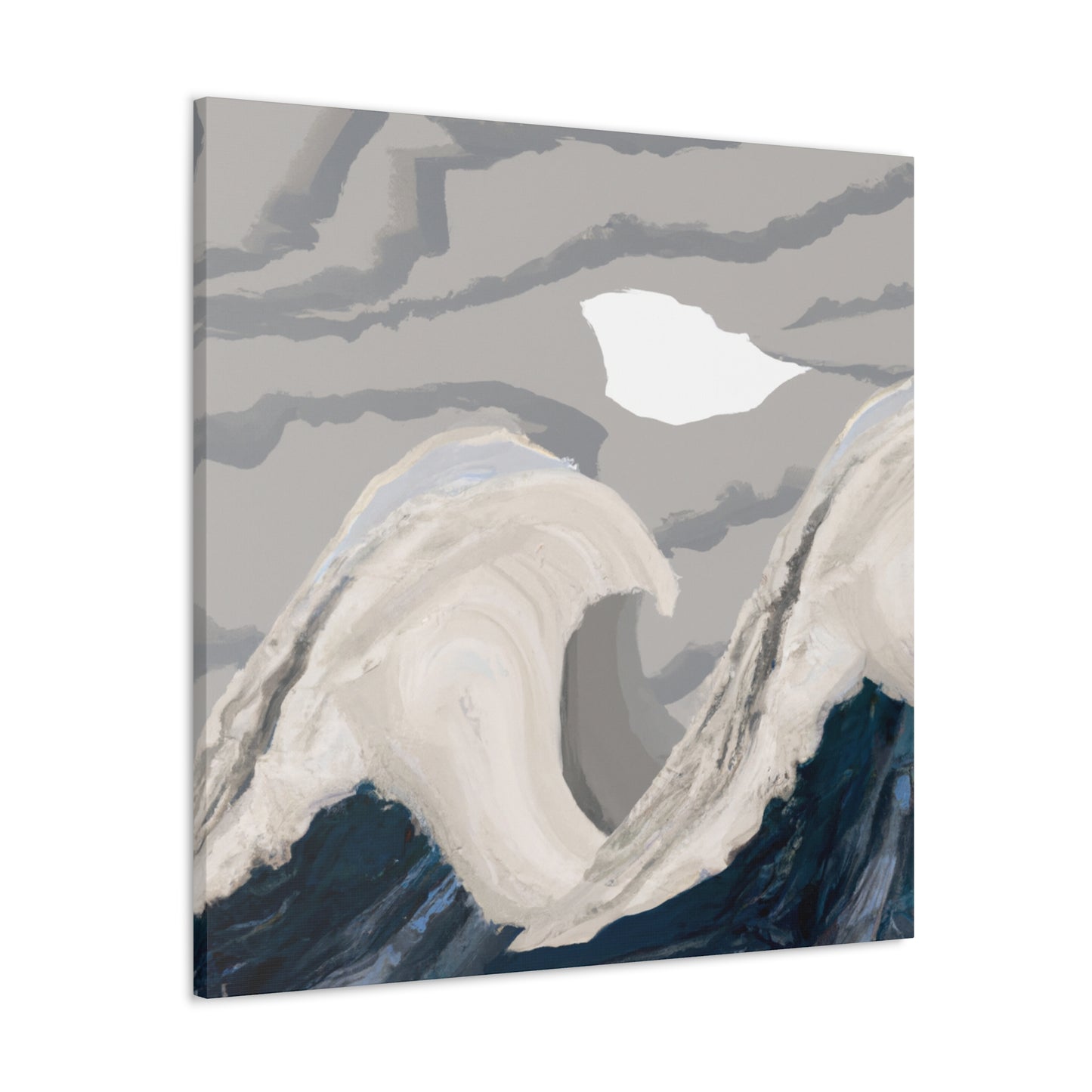 "Ocean's Dreaming Waves" - Canvas