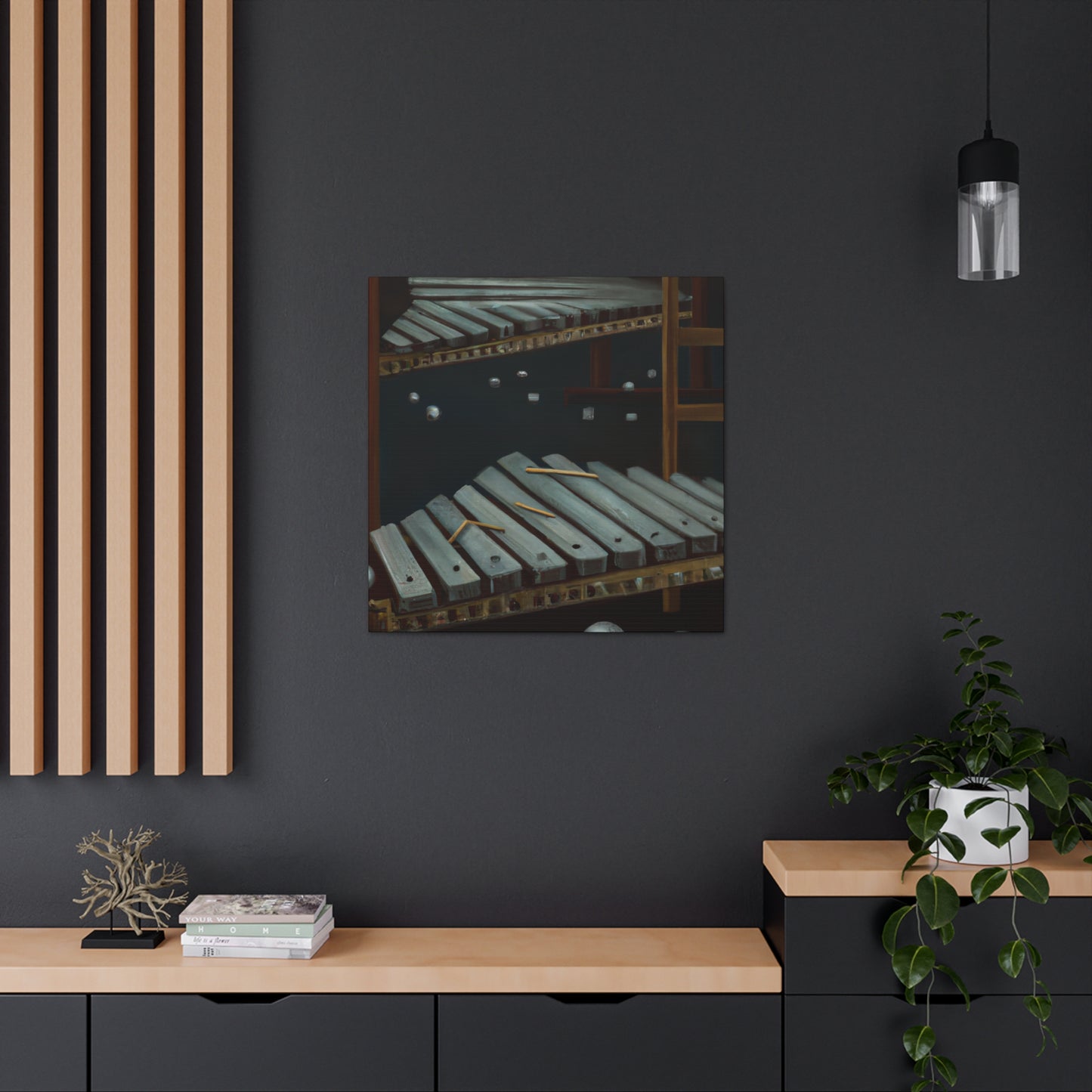 "Xylophone in Dreamland" - Canvas