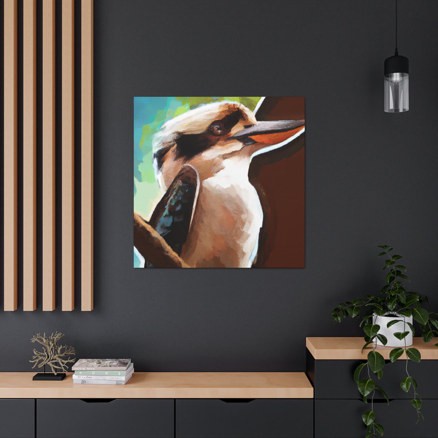 Kookaburra Deco Brilliance - Canvas