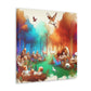 Whispering Woodland Wonders - Canvas