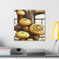 "Mushroom Marvel Shiitake" - Canvas