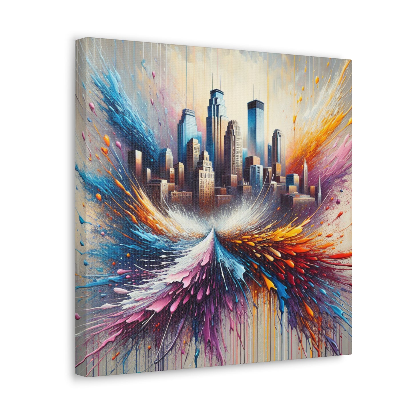 "Majestic Minneapolis Melody" - Canvas