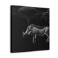 "Warthog In Art Deco" - Canvas