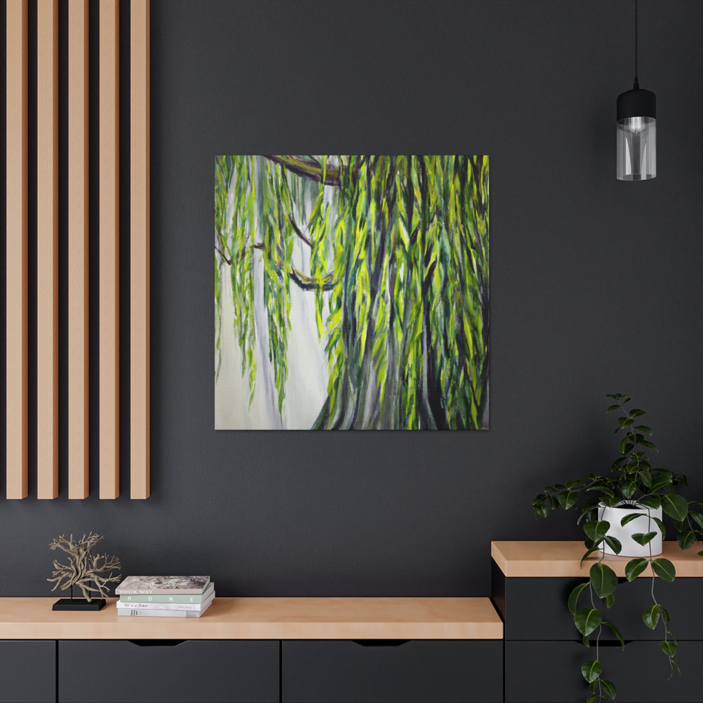 "The Singing Willow Tree" - Canvas