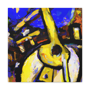 Banjo in Abstractions - Canvas