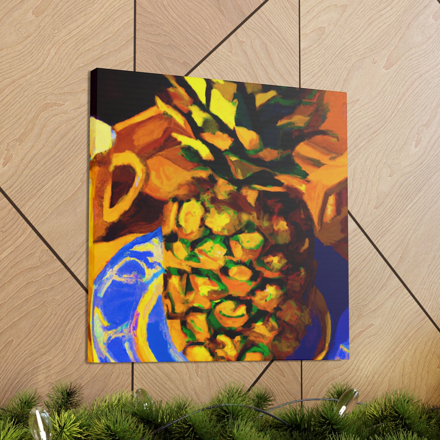 Pineapple Portrait Impression - Canvas