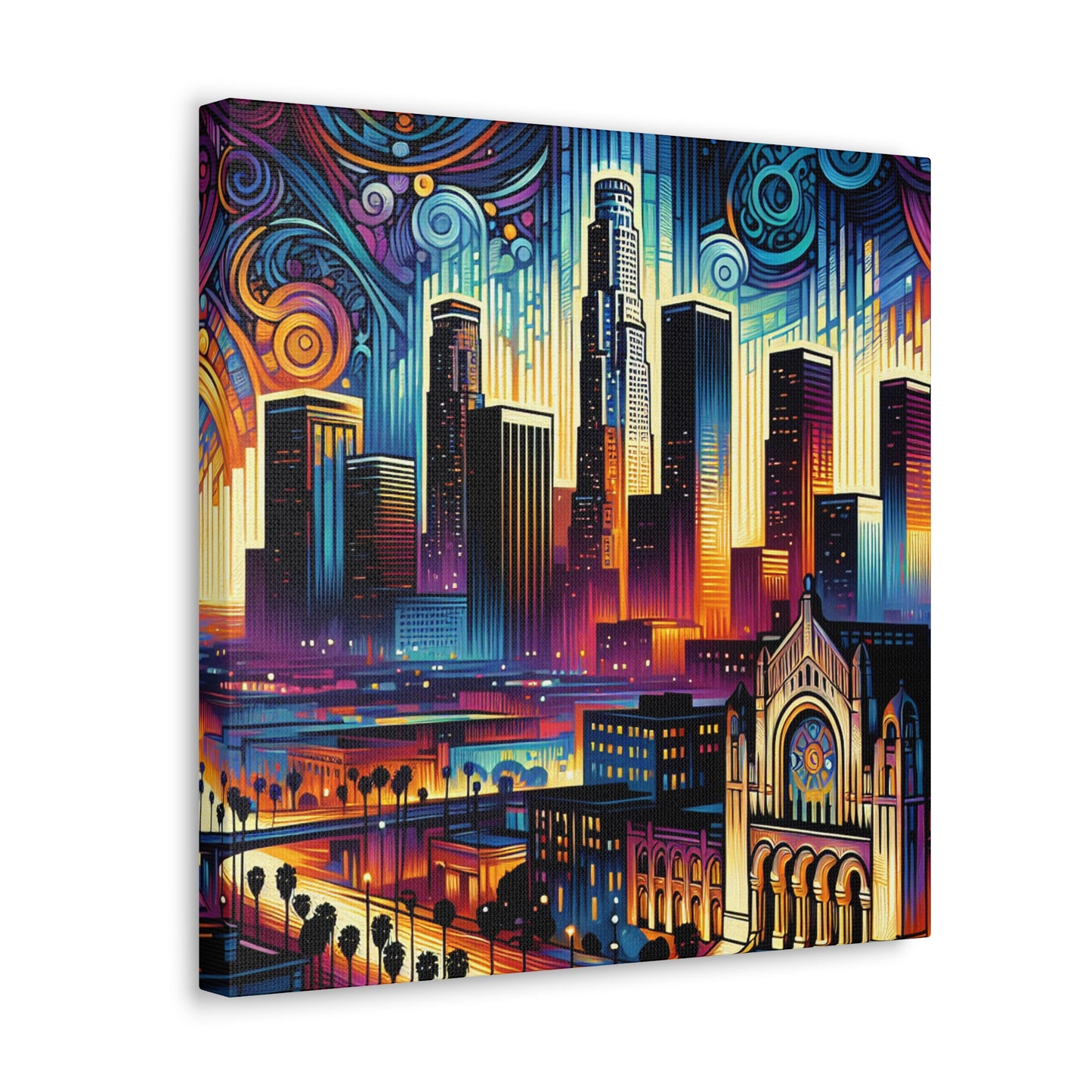 "Ethereal L.A. Awakening" - Canvas