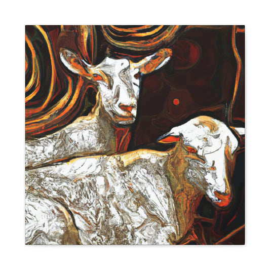 Goat on CanvasKnow - Canvas