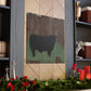 "Black Angus Reflection" - Canvas