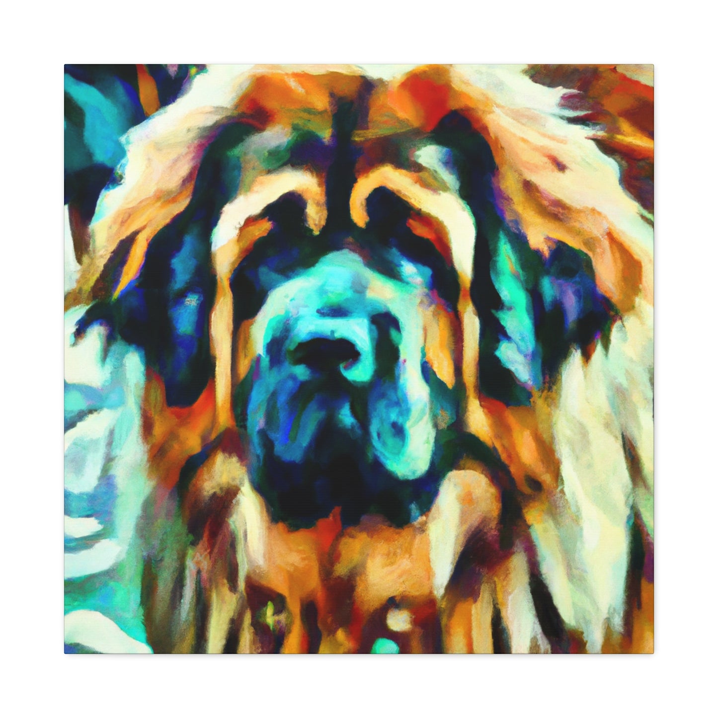 The Tibetan Guardian Dog - Canvas