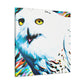 Snowy Owl Magic Glow - Canvas