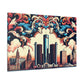 "Enchanting Detroit Reverie" - Canvas