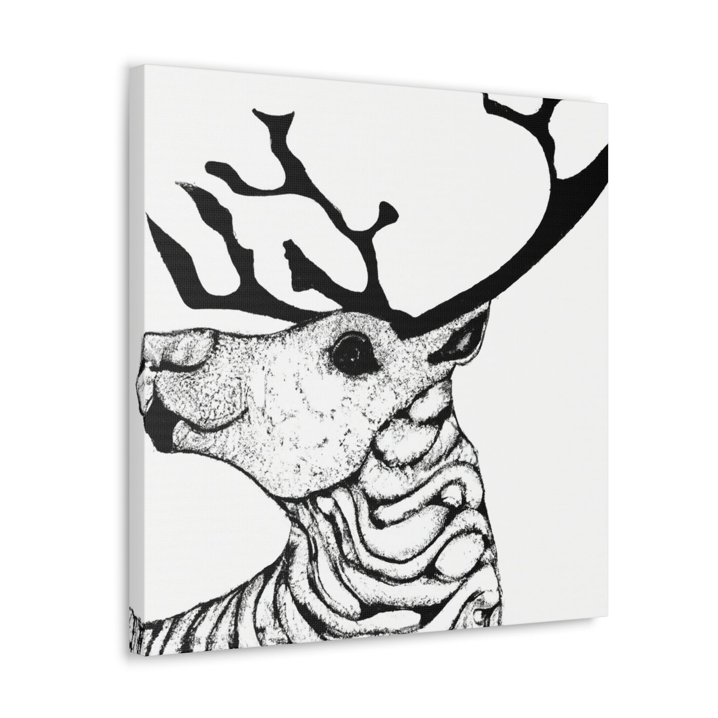 Reindeer in Dreamscape - Canvas